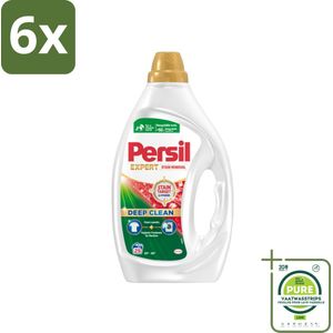 Persil Wasmiddel Gel 29 Wasbeurten Stain Removal 1,305 liter - Voordeelverpakking - 6 stuks - Vlekkenverwijderaar - Wasmiddel
