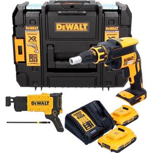 DeWalt DCF 620 D2T accu-droogbouwschroevendraaier 18 V 30 Nm borstelloos + 2x accu 2.0 Ah + lader + TSTAK