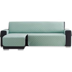 Duo quilt Chaise Longue Links - Bankbeschermer - 240cm breed - Mint - OekoTex keurmerk