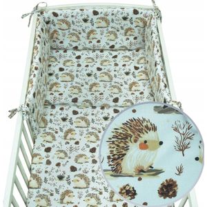 Kerstin Kinderledikant Dekbedovertrek Set 120x90cm met Beschermer