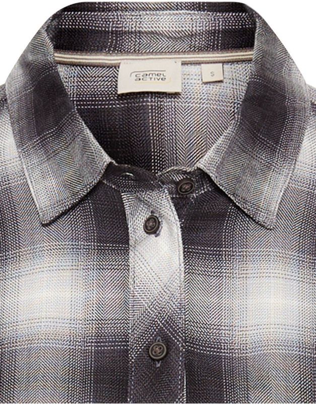 camel active - Blouse - Grijs - 100% Viscose