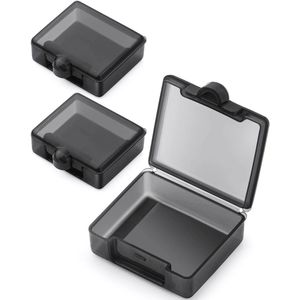 Ibenzoa® Compacte en Draagbare Tabletdoos voor Dagelijks Gebruik en Reizen in Handtas of Tas