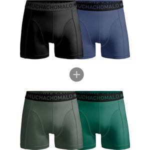 Muchachomalo - 2-pack + 2-pack boxershorts Men - Combi deal- Maat L