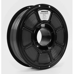 Sunova PETG Filament 3D drukmateriaal 3D Print Petg Filament 1.2KG Milieuvriendelijk Goede taaiheid Mix Kleur Generiek Petg-Zwart