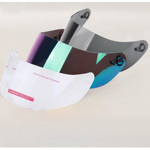 AGV K3 SV Visor Replacement for AGV K5 K3SV Helmets Polycarbonate Lens with and Anti-Explosion Protection (Colored) (Dark Brown)