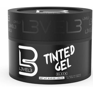 LEVEL3 Tinted Gel Black 250ml