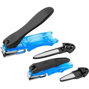 Manicure en Pedicure Nagel Clipper Set - 2 Delige Set Blauw