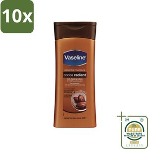 10 x Vaseline - Cocoa - Bodylotion - Voedend & Verzorgend - 400 ml - Grootverpakking - Body Lotion - Cacao Body Lotion - Hydrating Body Lotion - Dry Skin Care - Skin Hydration