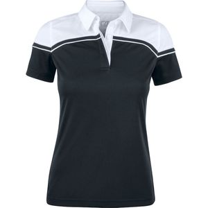 Cutter & Buck Seabeck Polo Dames 354429 - Zwart/Wit - S