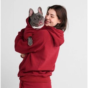 Spark Paws - Hoodie heren - Hoodie dames - Unisex - Burgundy - Rood