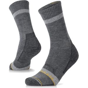 LORPEN Merino Hike Midweight Crew Wandelsokken - Grijs - Heren(43-46)