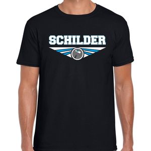 Schilder t-shirt heren - beroepen / cadeau / verjaardag S