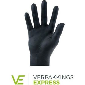 ComFort Handschoen, Nitril, ongepoederd, Small, Zwart
