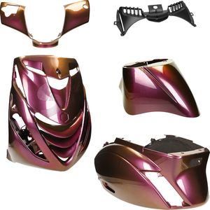 Kappenset Piaggio Zip SP Cameleon Exclusive Red pink to bronze and gold