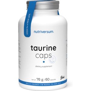 Aminozuren - Nutriversum - Taurine 1000mg - 60 Capsules -