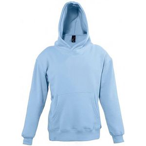 SOLS Kinderen/Kinderen Slam Hooded Sweatshirt (Hemelsblauw)