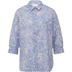 comma - Blouse - Losvallend - Met All-over Print