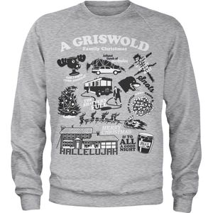 National Lampoon's Christmas Vacation Sweater/trui -2XL- Icons Grijs