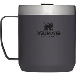 Classic Legendary Camp Mug 0.35L - Lekvrij - Vacuüm Geïsoleerde Mok - Roestvrijstalen Thermosbeker - Houdt 1.5 Uur Warm - BPA-Vrij - Vaatwasserbestendig - Outdoor Drinkbeker travel mug