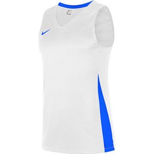 Nike - Team Basketball Shirt - Wit Blauw - Heren