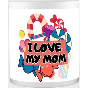 Akyol - mama cadeau mok - koffiemok - theemok - Moeder - mok met opdruk - mama - cadeautje - mama mok met opdruk - verjaardag - moederdag - mama cadeautjes - moederdag cadeau - verjaardag - liefste mama - leuk kado om te geven - 350 ML inhoud