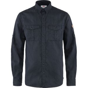 FJALLRAVEN Övik travel shirt LS 555 Dark Navy XXL