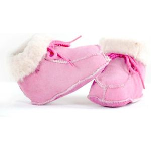 Bernardino® - Baby slofjes - Roze - Unisex - Maat 20