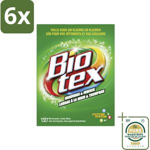 Biotex Handwas & Inweek Poeder 720 gr - Voordeelverpakking - 6 stuks - Handwas - Inweek