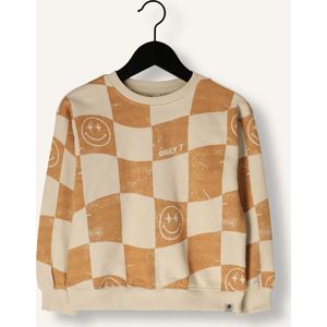 DAILY7 - Oversized Sweater Alloverprint - Hoodie - Creme