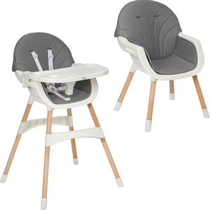 Equivera Babystoel Voor Aan Tafel - Kinderstoel - Babystoel - Baby Eetstoel - Baby Stoeltje Zitten Voor Thuis - Kinderzetel