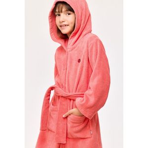 Badjas unisex woody lieveheersbeestje kap knopen