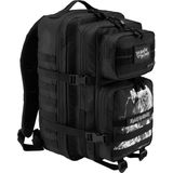 Brandit Iron Maiden Us Cooper Eddy Glow 40l Rugzak Zwart,Grijs