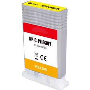 INKFIND PFI-030 Geel Inktcartridge compatibel met Canon PFI-030 - 1-pack Geel*1