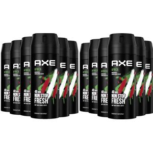 Axe - Deodorant - Spray - Africa - 150ml x 12