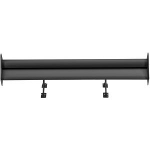 GT Wing autospoiler 135cm , universeel instelbare dubbeldeks achterspoiler vleugel, lichtgewicht aluminium voor race BGW/JDM drift, zwart