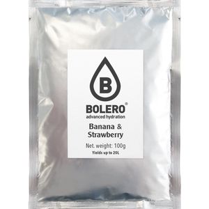 Bolero Banaan Strawberry - Zak / Grootverpakking (100 gram)