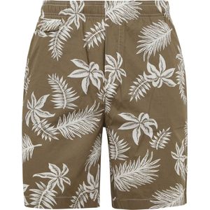 Scotch and Soda - Short Print Donkergroen - Heren - Maat XL - Comfort-fit