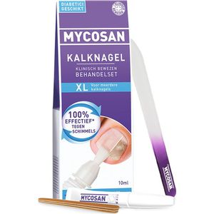 Mycosan kalknagel pakket XL - behandelset + glazen nagelvijl