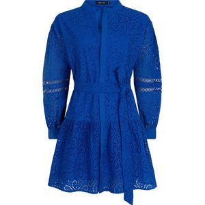 Ydence Dress Kirsty Jurken Dames - Rok - Jurk - Blauw - Maat XL