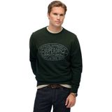 Superdry - Lo-fi Outdoors - Sweatshirt - Groen - Relaxed Fit