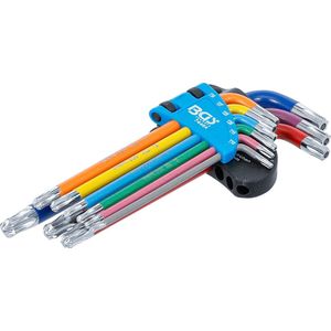Torxsleutels - Multicolour - Chroom-Vanadium-Staal - Set van 9