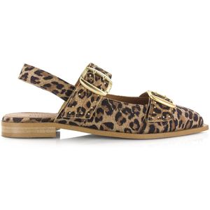 DWRS - Port Isabel - Sandalen - Beige - Suède - Gespen met Studs