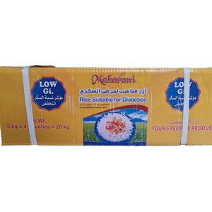 maharani rice suitable for diabetics (4 x 5 kg)