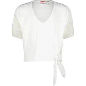 Vingino T-shirt Hessa Meisjes T-shirt - Real White - Maat 164