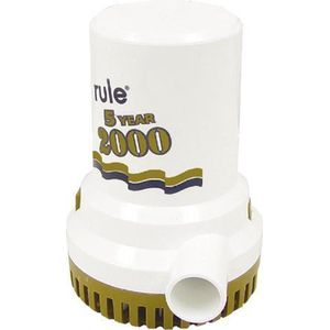 Rule 2000 Bilgepomp 12 Volt - Gold Series