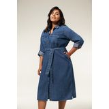 Miss Etam dames Jurk denim DUNYA - Plus