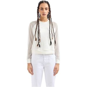 Armani Exchange - 3dym84 - Sweatshirt - Crew Neck - Met Raglan Mesh Mouwen