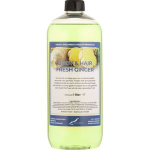 Body & Hair Fresh Ginger 1 Liter - 2 in 1 voor lichaam en haar.