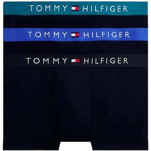TOMMY HILFIGER - Boxershorts - Zwart - Set van 3 - Katoen