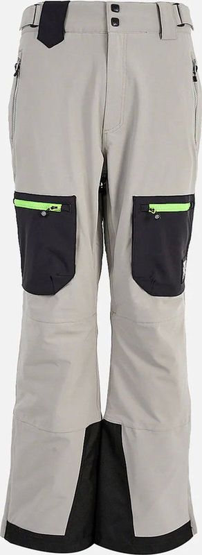 WATTS - Jib - Skibroek - Lichtgrijs/Groen - Heren